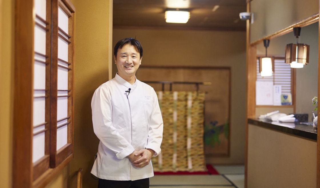 国内外で日本料理を伝える懐石料理店主